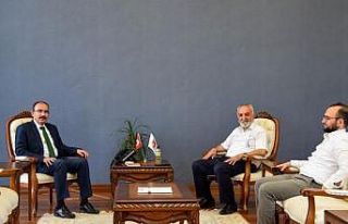 Başkan Kepez ile Rektör Beydemir bir araya geldi