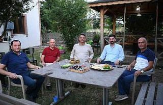 Başkan Kocaman, hacılar ile bir araya geldi