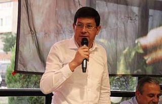 Başkan Özcan, Aydın Amatör Spor Kulüpleri temsilcileri...