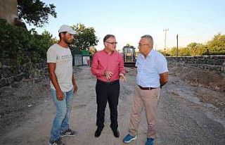 Başkan Özdoğan çalışmaları inceledi