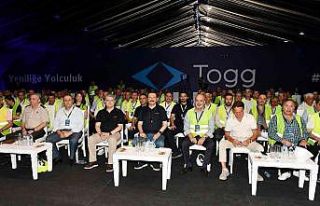 Başkan Özkasap TOGG tesislerini inceledi