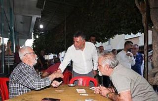 Başkan Sandal, ziyaretini Onur Mahallesi ile sürdürdü