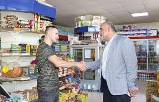 Başkan Sandıkçı: “Esnafımızın her zaman yanındayız”