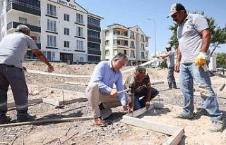 Başkan Savran, çalışmaları denetledi