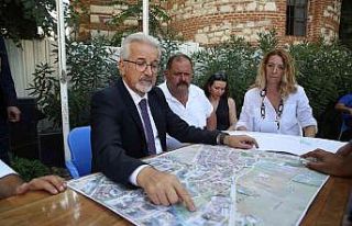 Başkan Turgay Erdem, Özlüce’de sorunların çözümü...