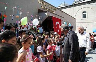 Başkan Yalçın’dan yaz kuran kursu öğrencilerine...