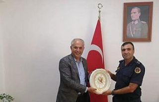 Başkan Yaman, Bilecik Merkez İlçe Jandarma Komutanı...