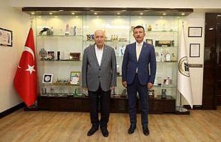 Başkan Yaşar, Başkan Balcı’yı ağırladı