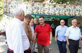 Başkan Yücel Gedevet Yaylası’nda vatandaşlarla...