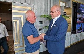 Başkanlar Soma’ya yapılan yatırımları görüştü