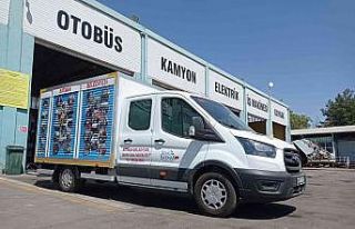 Batman Belediyesi seyyar atölye ile araçlarına...