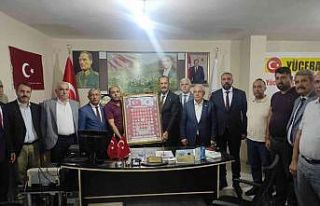 Batman’da şehit yakınlarından Osmanağaoğlu’na...