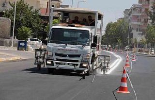 Batman’da silinmeye yüz tutmuş yol çizgileri...