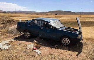 Bayburt’ta trafik kazası: 3 yaralı