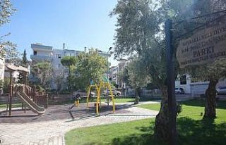 Bayraklı’daki Şehit Şenol Danışman Parkı yenilendi