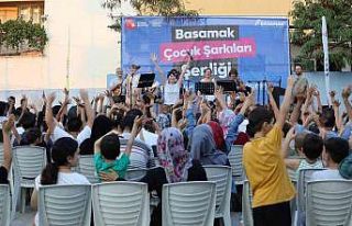 Bayraklılı çocuklar bu şenliği çok sevdi