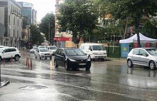 Bileciklilerin beklediği yağmur nihayet yağdı