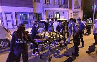 Bilecik’te seyir halinde motosikletin devrilmesi...