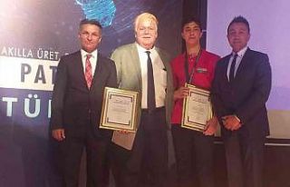 BİLSEM ilki başardı, 2 başvuru ile ödül aldı