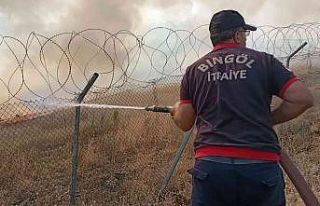 Bingöl’de otluk alanda yangın: Dumanlar gökyüzünü...