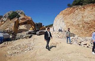 Bodrum’da yeni hastane yolu yapımında sona gelindi