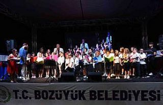 Bozüyük Belediyesi Çocuk Korosu’ndan muhteşem...
