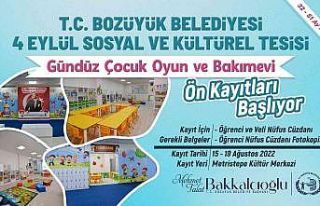 Bozüyük Belediyesi Gündüz Çocuk Oyun ve Bakımevi’nin...