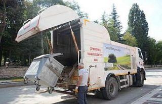 Bozüyük’te çöp konteynerleri mahalle mahalle...