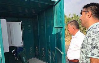 Buharkent’te ilk sondaj kuyusu devreye girdi