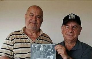 Burhaniye’de 56 yıl sonra arkadaşı ile buluştu