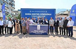 Bursa, kentsel dönüşümle güzelleşiyor