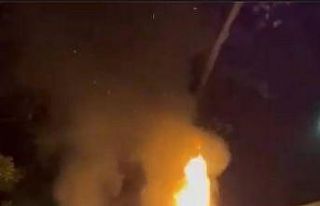 Bursa’da elektrikli bisiklet alev alev yandı