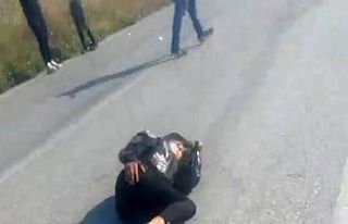 Bursa’da motosiklet ile otomobil kafa kafaya çarpıştı:...