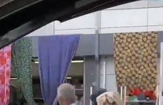 Bursa’da motosiklette ailecek yolculuk kameralarda