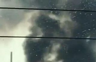 Bursa’da seyir halinde giden hafif ticari araç...