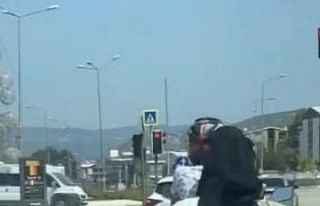 Bursa’da tehlikeli yolculuklar kamerada