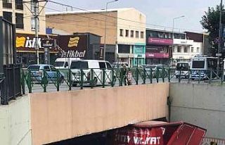 Bursa’da yüksekliği hesap edemeyen sürücüler...