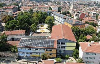 Bursa’daki bu okul kendi enerjisini üretti