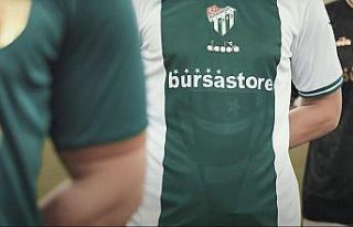 Bursaspor, 3 bin 756 adet yeni sezon forması sattı