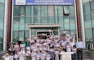 Büyükşehir yaz Kur’an kursu öğrencileri için...