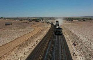 Büyükşehir’den Harran kırsalında sathi asfalt...