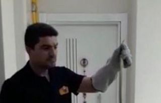 Çamaşır makinesinin arkasındakini görünce itfaiyeden...