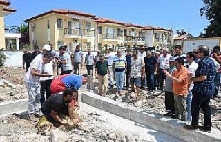 Çamyuva kapalı pazar yerinin temeli atıldı