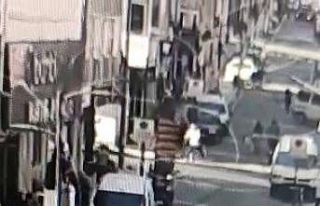 Çanakkale’de 2 yaşındaki çocuğun ezilme anı...