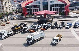 Canik Belediyesi araç filosunu güçlendirdi