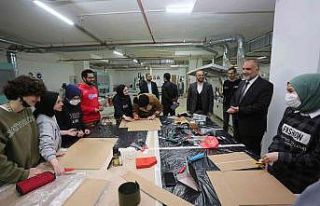 Canik Belediyesi TEKNOFEST takımları final yarışmalarına...