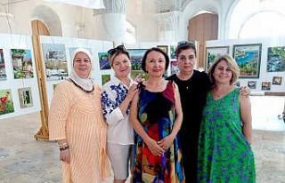 Çeşme’de ilgi çeken sergi
