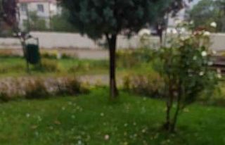 Ceviz büyüklüğünde yağan dolu hayatı olumsuz...