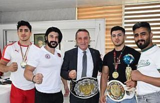 Cizreli milli sporcular, Gençlik ve Spor İl Müdürü...