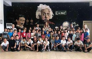 Çocuk Bilim Parkı ziyaretçilerin ilgi odağı